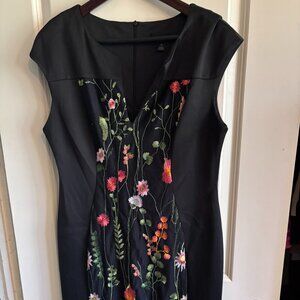 Connected Apparel embroidered dress